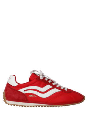 Cartagena V.12L leren sneakers rood