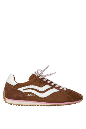 Cartagena V.14L suède leren sneakers bruin