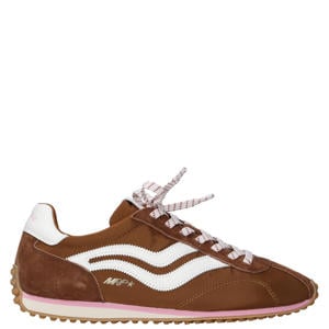 Cartagena V.14L suède leren sneakers bruin
