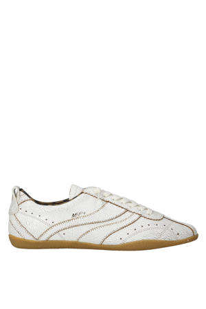 leren sneakers wit
