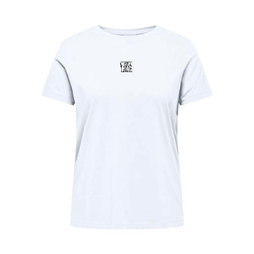 ONLY CARMAKOMA T-shirt wit afbeelding