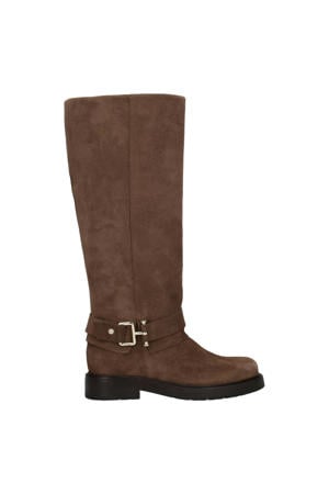 suède bikerboots bruin