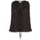 ONLY CARMAKOMA blousetop donkerbruin