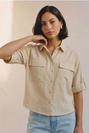 blouse - zand