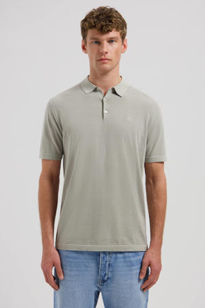regular polo grijs