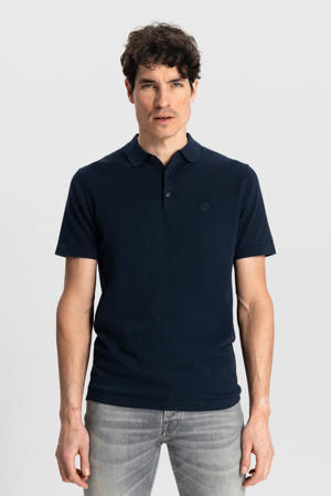 regular polo donkerblauw