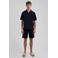 Dstrezzed regular polo donkerblauw