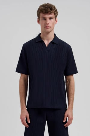 regular polo donkerblauw
