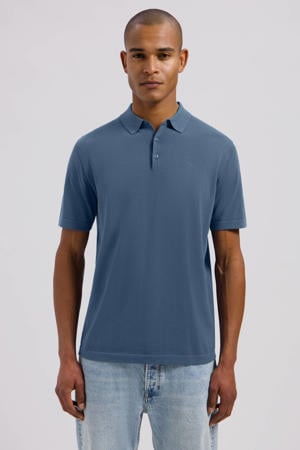 regular polo blauw