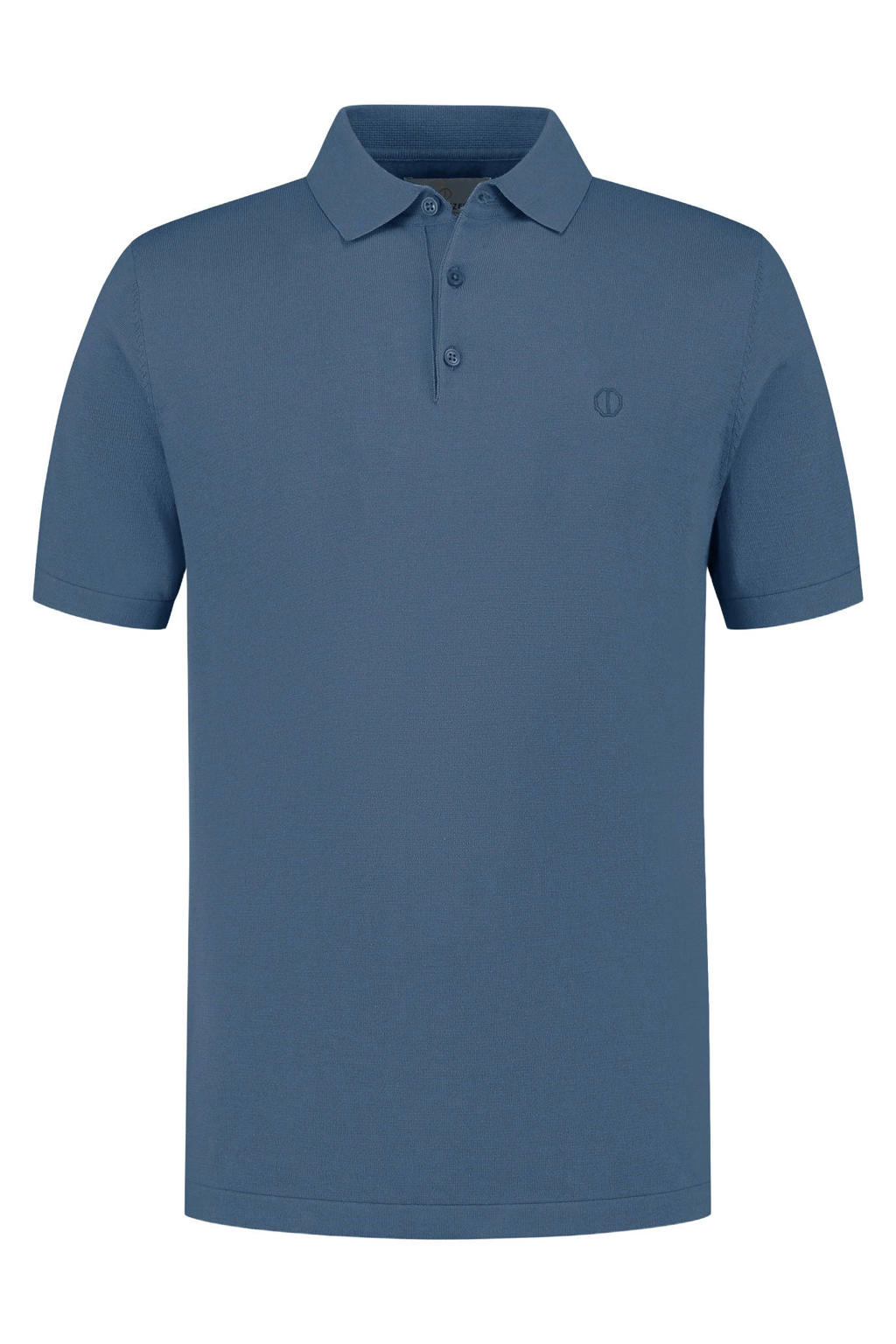 Dstrezzed regular polo blauw