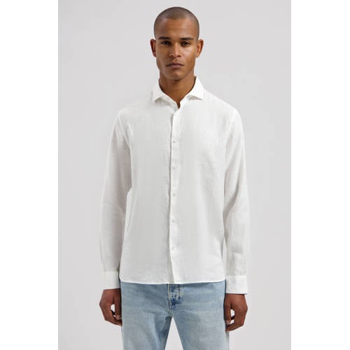 Dstrezzed regular casual overhemd wit afbeelding