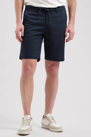 Lancaster regular chino short donkerblauw