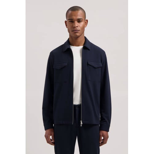 Dstrezzed overshirt donkerblauw afbeelding