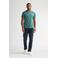 Petrol Industries regular T-shirt met backprint groen