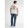 Petrol Industries regular T-shirt met backprint ecru