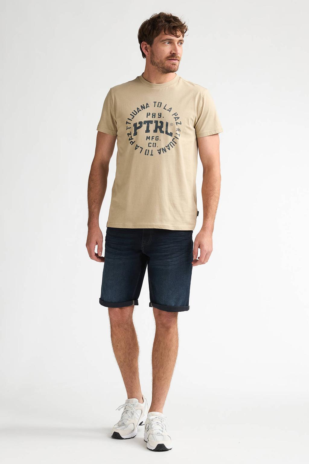 Petrol Industries regular short dark blue denim