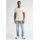 Petrol Industries regular polo ecru met textuur