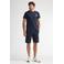Petrol Industries regular T-shirt met backprint donkerblauw