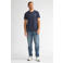 Petrol Industries regular T-shirt donkerblauw