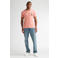 Petrol Industries regular T-shirt met backprint roze