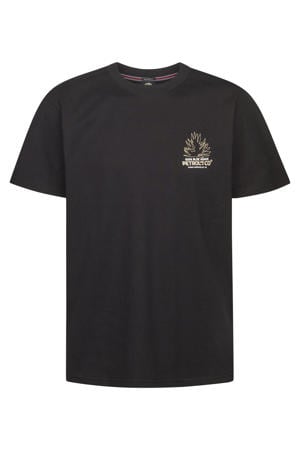 relaxed T-shirt zwart