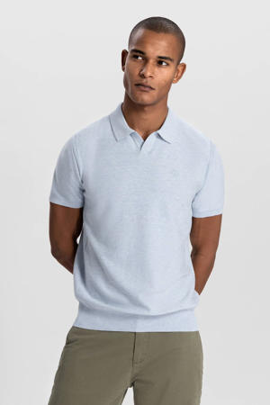 regular polo lichtblauw