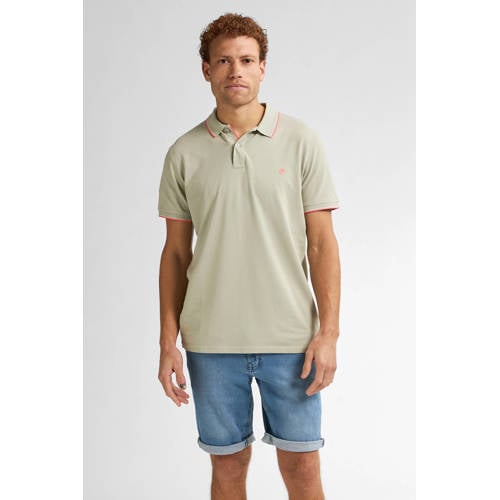 Petrol Industries regular polo beige afbeelding