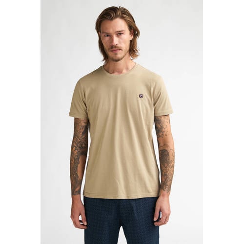 Petrol Industries regular T-shirt lichtkaki afbeelding