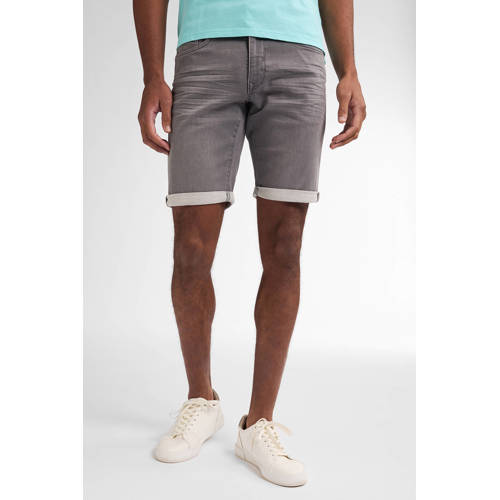 Petrol Industries denim slim short light grey afbeelding