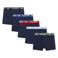 Lacoste boxershort - donkerblauw (set van 5)