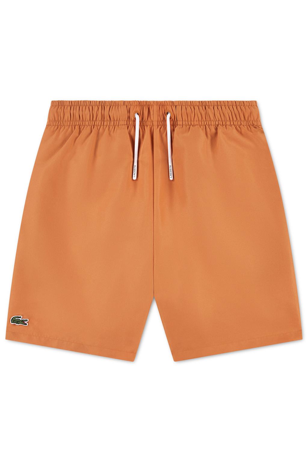 Lacoste zwemshort oranje