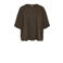 NOISY MAY Curve T-shirt donkerbruin