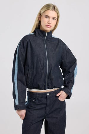 denim spijkerjas dark blue denim