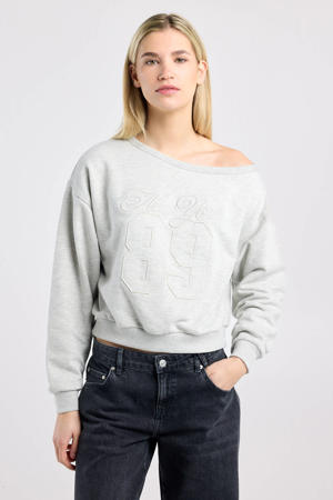 sweater lichtgrijs