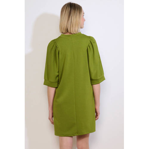LOLALIZA sweatjurk groen afbeelding