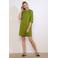 LOLALIZA sweatjurk groen