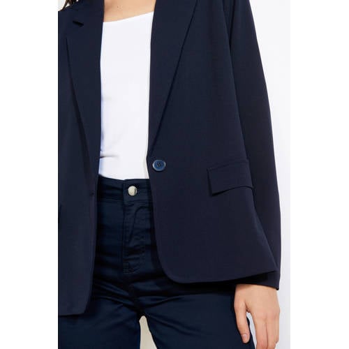 LOLALIZA getailleerde blazer donkerblauw afbeelding