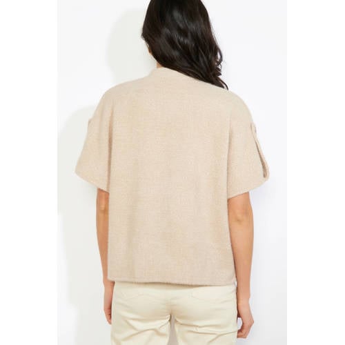 LOLALIZA vest beige gebreid afbeelding