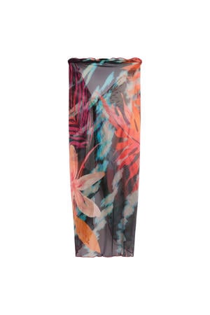 pareo donkerblauw/multi