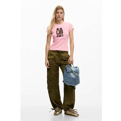 Desigual denim rugzak blauw afbeelding