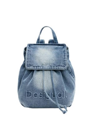 denim rugzak blauw