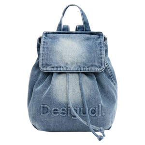denim rugzak blauw