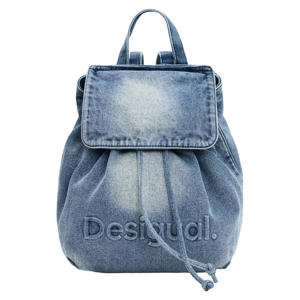 denim rugzak blauw