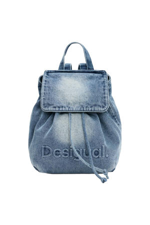 denim rugzak blauw