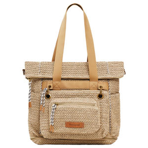 raffia rugzak naturel