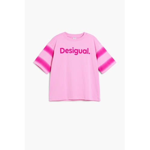 Desigual T-shirt roze afbeelding