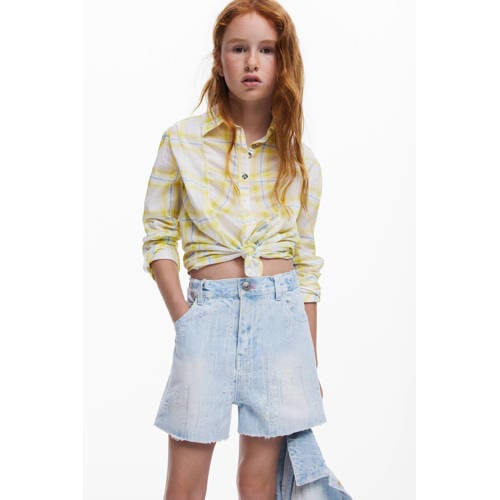 Desigual denim short light blue denim afbeelding