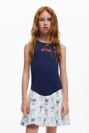 Lilo & Stitch A-lijn jurk donkerblauw