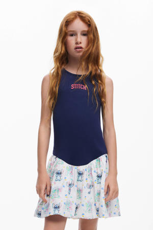 Lilo & Stitch A-lijn jurk donkerblauw
