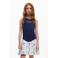 Desigual Lilo & Stitch A-lijn jurk donkerblauw